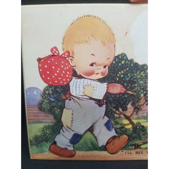 Mabel Lucie Attwell Boo Boos Illustration by Valentines & Sons Novelty Calendars - Picture 3 of 6